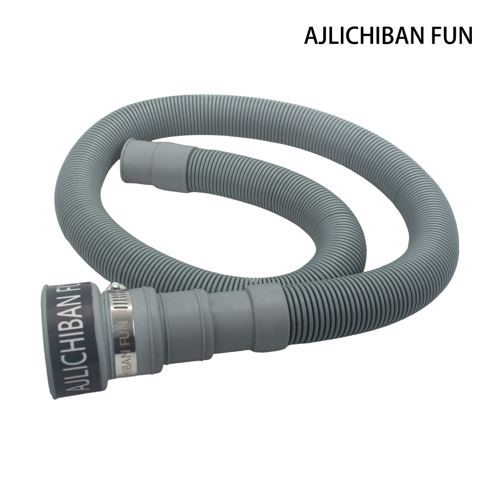 AJLICHIBAN FUN 0.8m Plastic Swimming Pool Hoses with Clamps for Household Use,Corrosion-Resistant, Flexible, and Pressure-Resistant