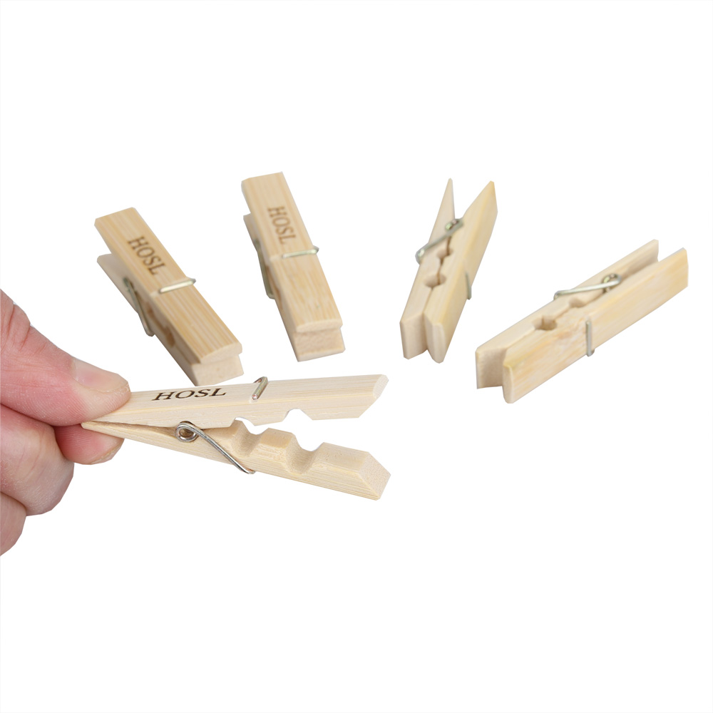 HOSL Clothes-pegs household multifunctional practical windproof clip,20 Pack.