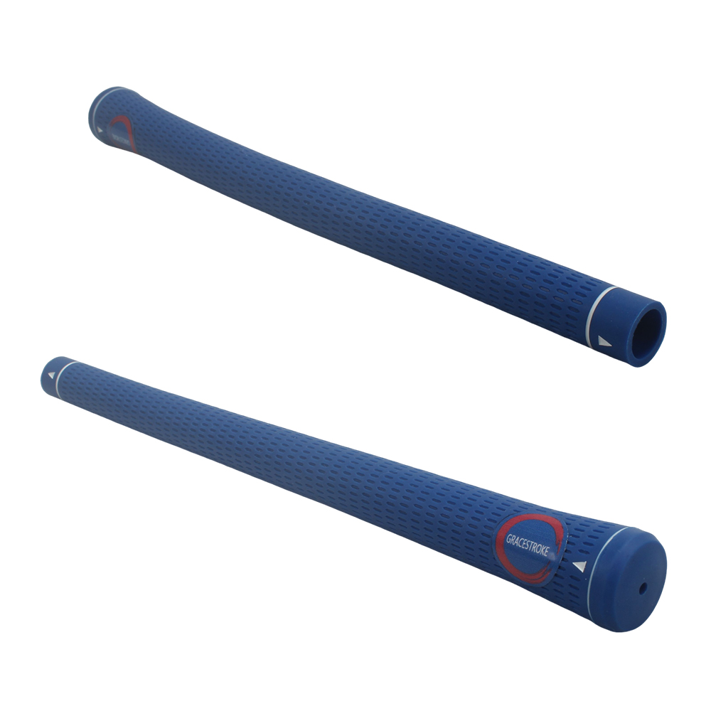 GRACESTROKE Hand Grips for Golf Clubs,Anti-Slip Rubber Golf Club Grip Set of 2,Standard Golf Club Grips for Men, Women, Juniors