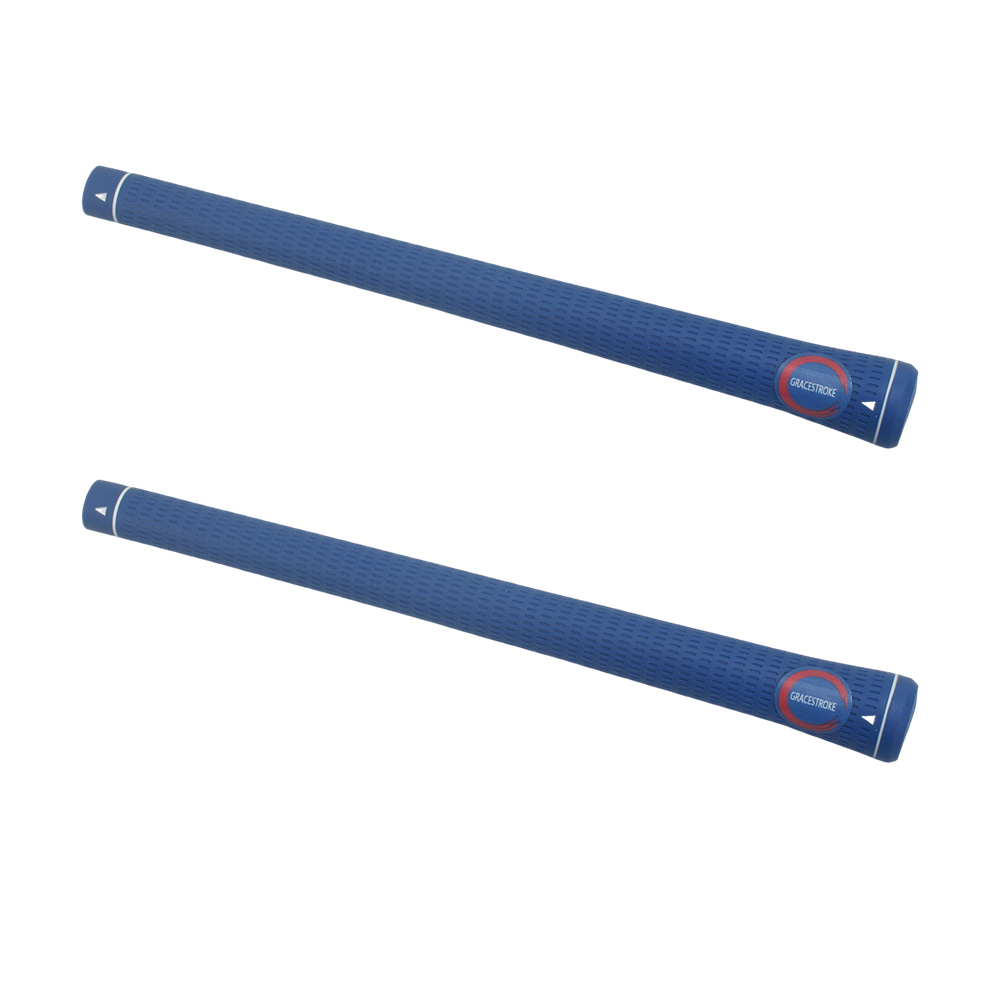 GRACESTROKE Hand Grips for Golf Clubs,Anti-Slip Rubber Golf Club Grip Set of 2,Standard Golf Club Grips for Men, Women, Juniors