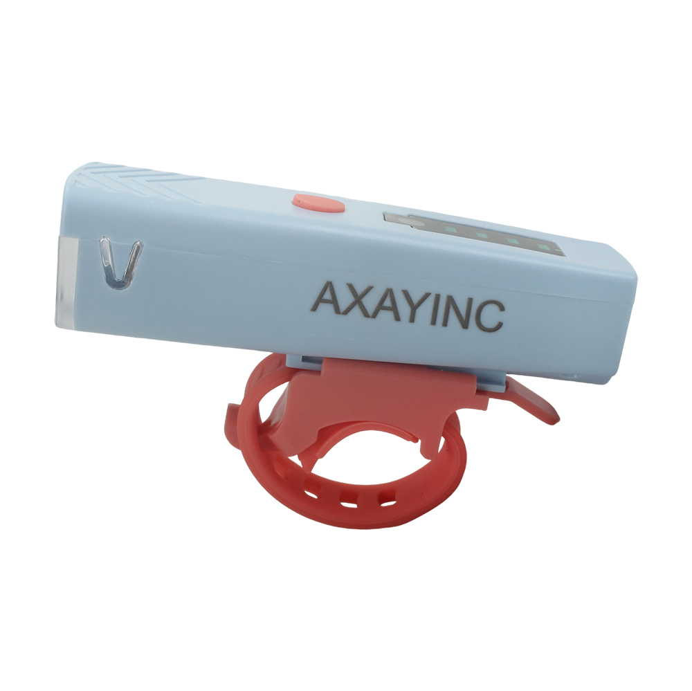 AXAYINC Bicycle Lights,LED Headlamp Bike Light,Waterproof USB-C Rechargeable Mountain Bike Lights for Night Riding