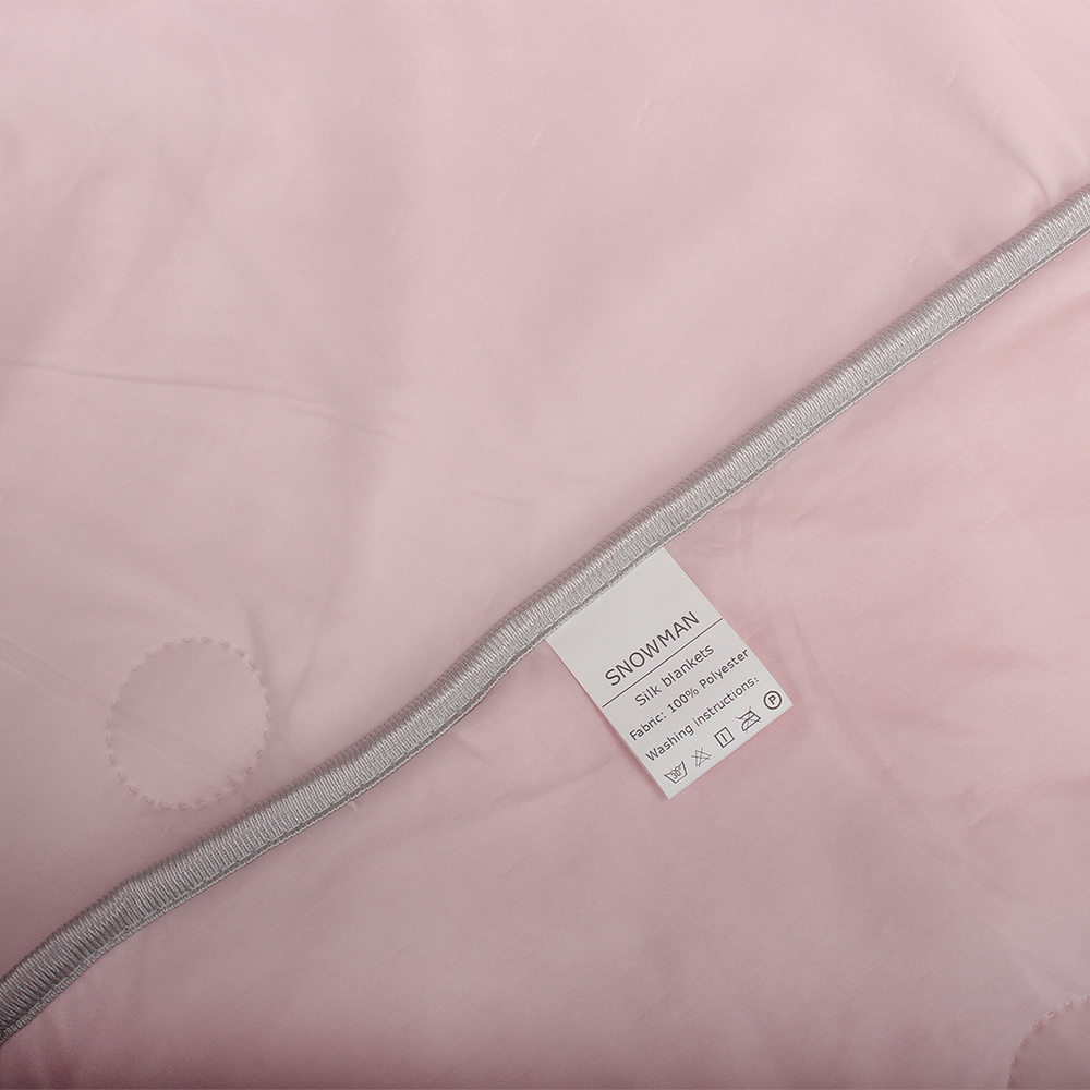 SNOWMAN Silk Blankets,Soft Lightweight Silk Smooth Cooling Blanket for Living Room,Sofa,Bed,Outdoor