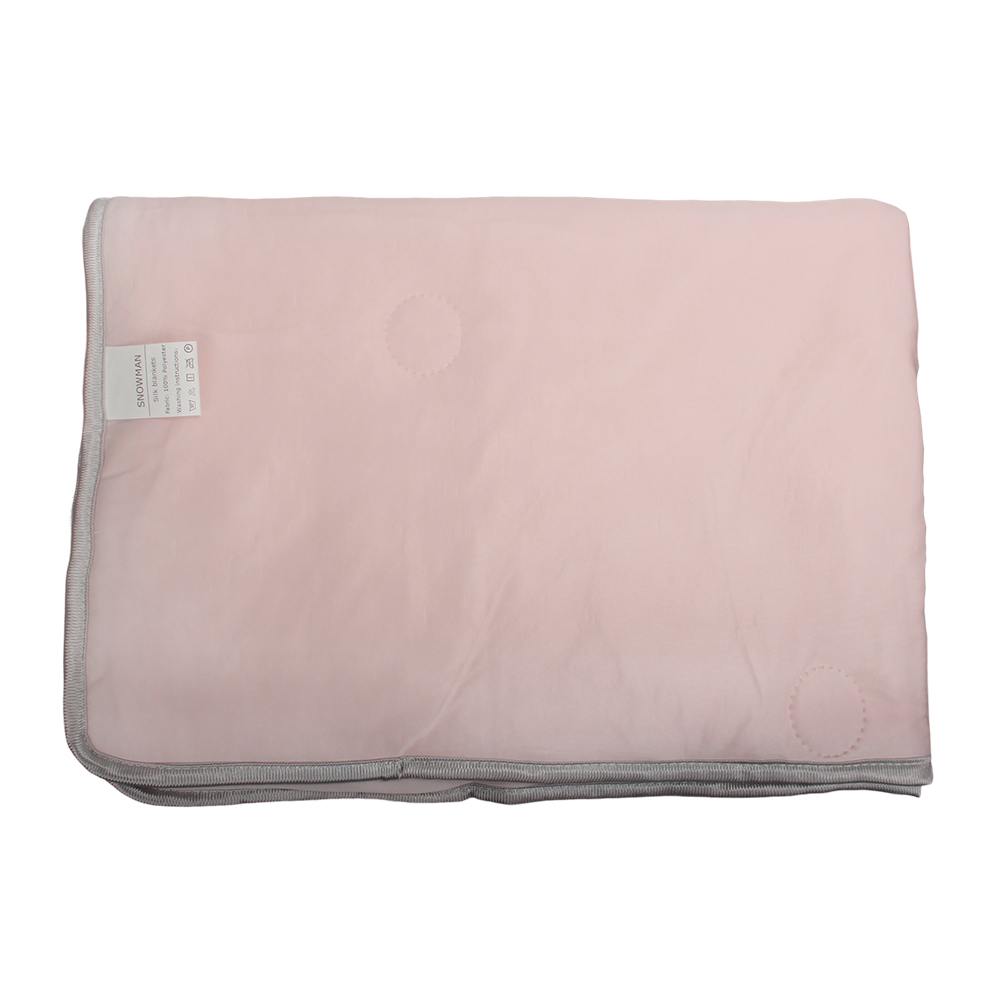 SNOWMAN Silk Blankets,Soft Lightweight Silk Smooth Cooling Blanket for Living Room,Sofa,Bed,Outdoor