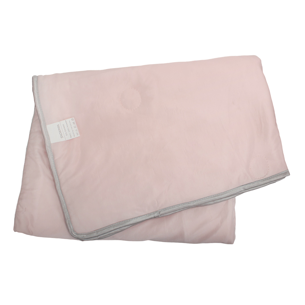 SNOWMAN Silk Blankets,Soft Lightweight Silk Smooth Cooling Blanket for Living Room,Sofa,Bed,Outdoor