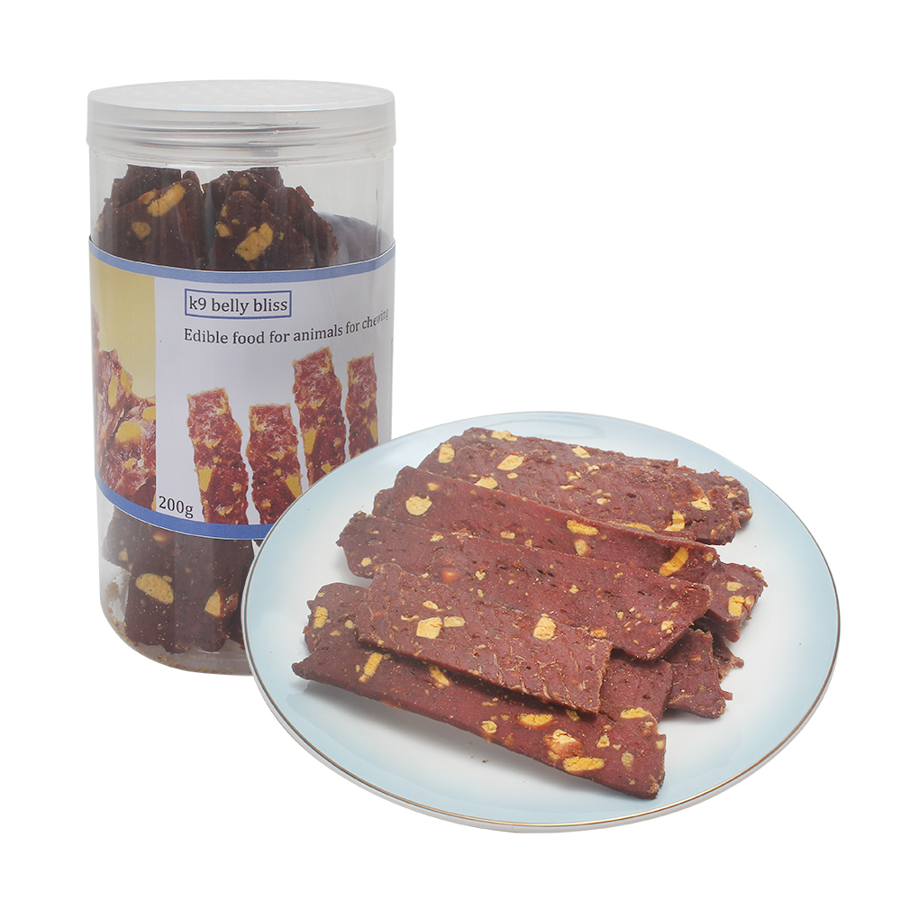 K9 Belly Bliss Duck Meat & Egg Yolk Nutritional Chewing Strips,Dental Chews, Training Treats, Perfect for Home & Training 200g