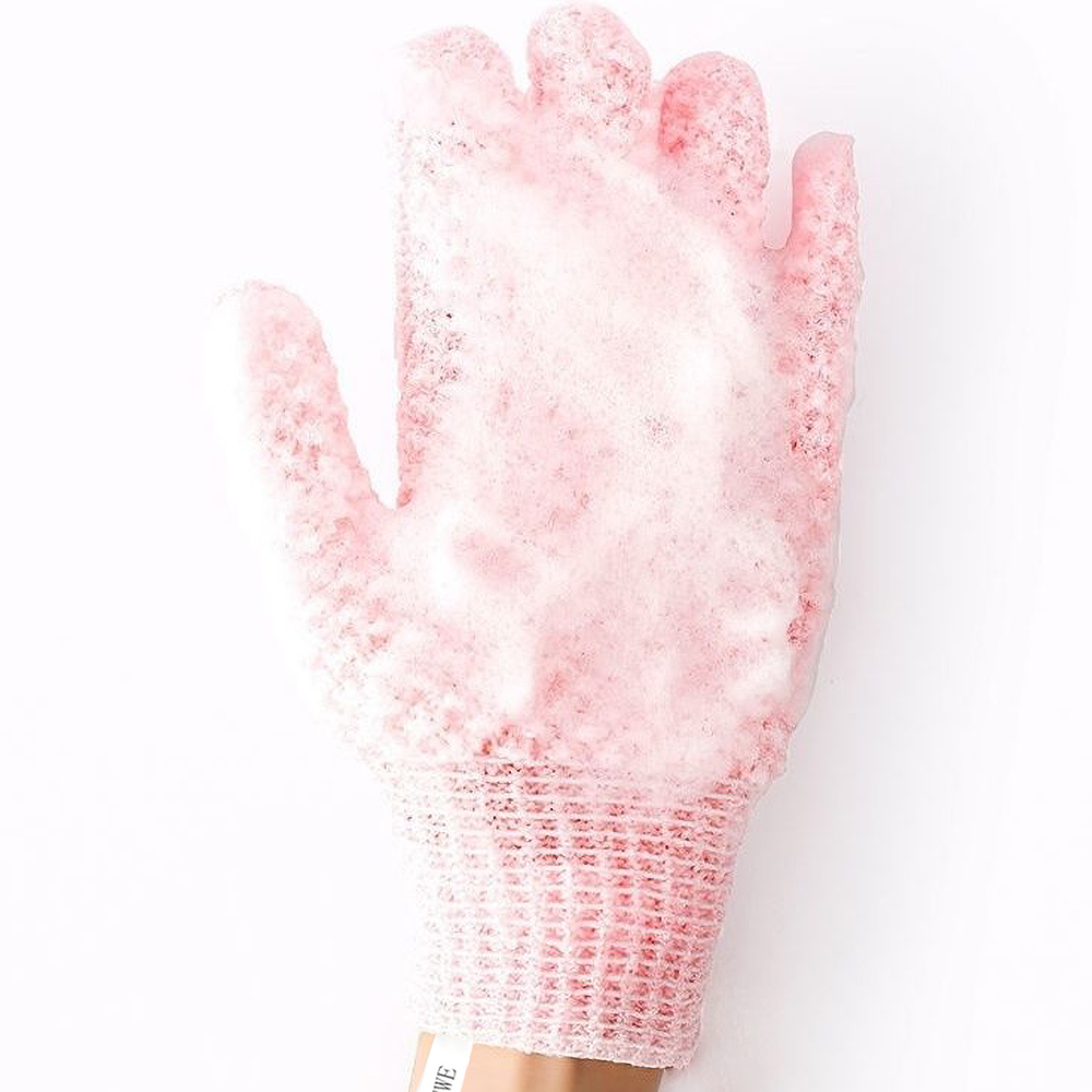 WUWE Scrub artifact five-finger bath gloves rub bath towel exfoliating bath gloves rub mud and wipe the back