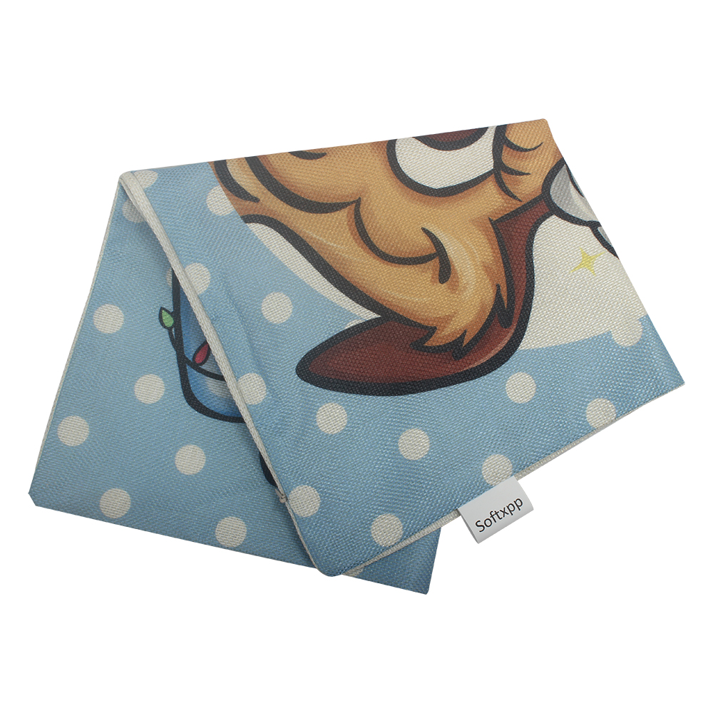 Softxpp Square Pillow covers,18"x18" Linen Merry Christmas Decorative Throw Pillow Covers for Office Bedroom Home Decorative 2 Pack