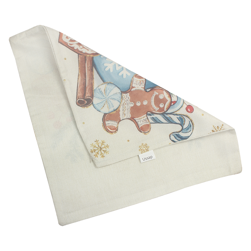 Ussap 26"x26" Pillowcase with simple design and versatile patterns, living room pillow, linen fabric, comfortable and breathable