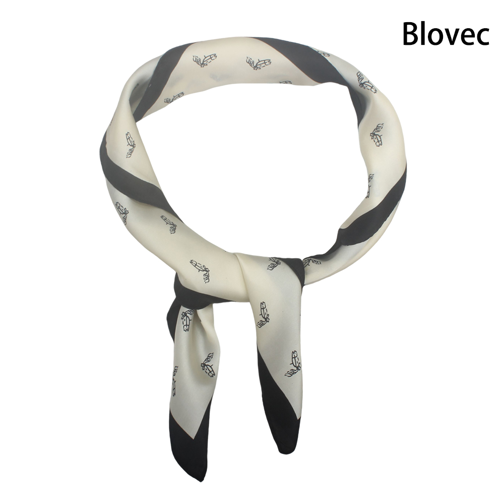 Blovec Silk Scarves,Elegant Silk Square Scarf for Women,A Chic Choice for Women's Neck, Bag, and Hair Accessories,27.5 × 27.5 inches