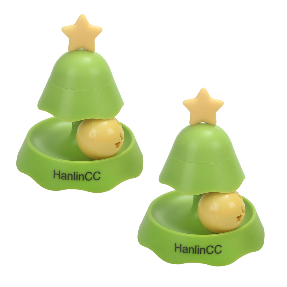 HanlinCC Toys for Domestic Pets,Cat Ball Toy, Cat Treat Dispenser Toy with Interactive Cat Toys
