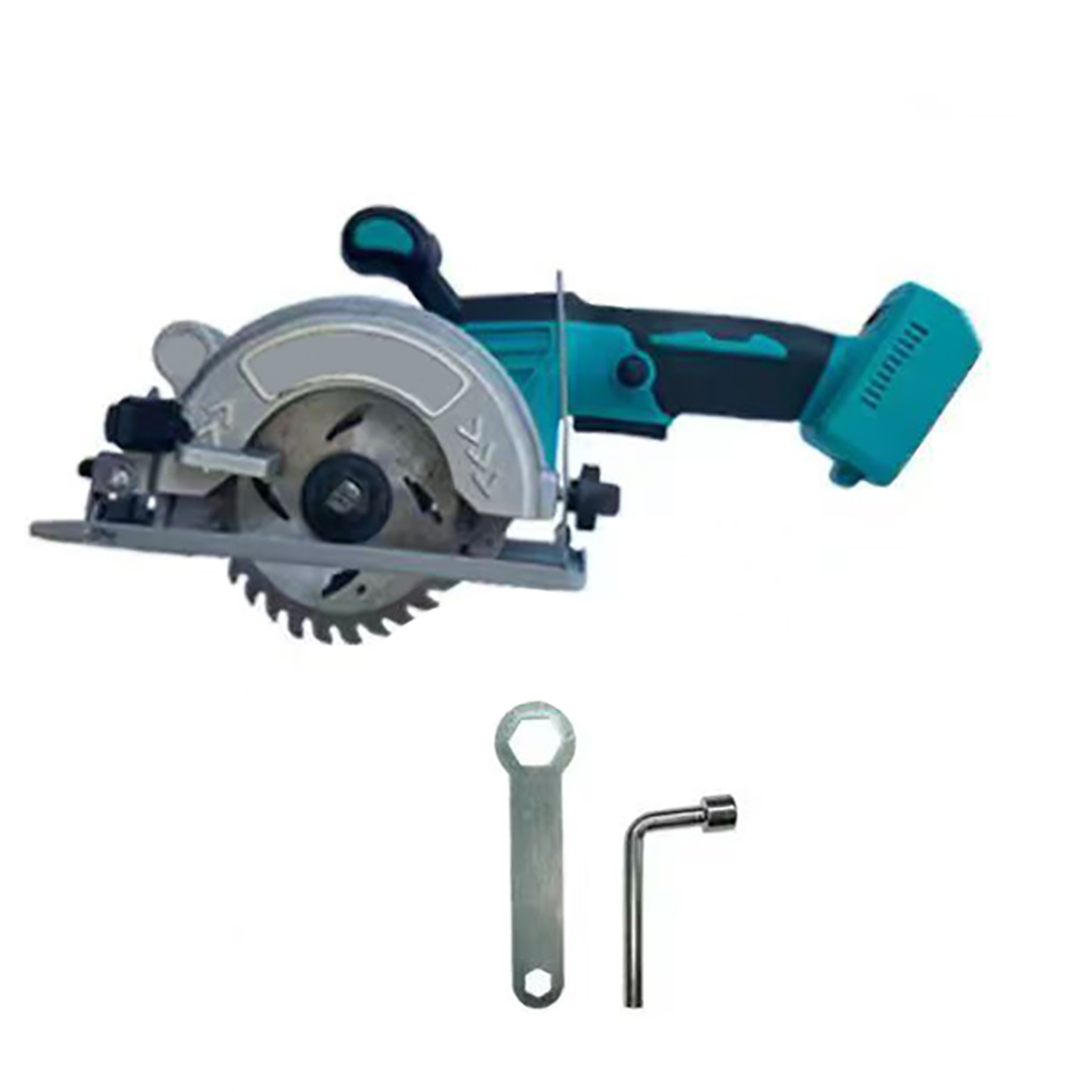 Gumstul Power Tools-Circular Saws,5 Inch Brushless Cordless Circular Saw with 4000mAh Battery and Charger,0-45° Cutting Bevel,6500 RPM, 4/5 inch/20mm Arbor with 1 TCT 30T Wood Blade, Scale Ruler,Idea for Wood, Plastic, Soft Metal