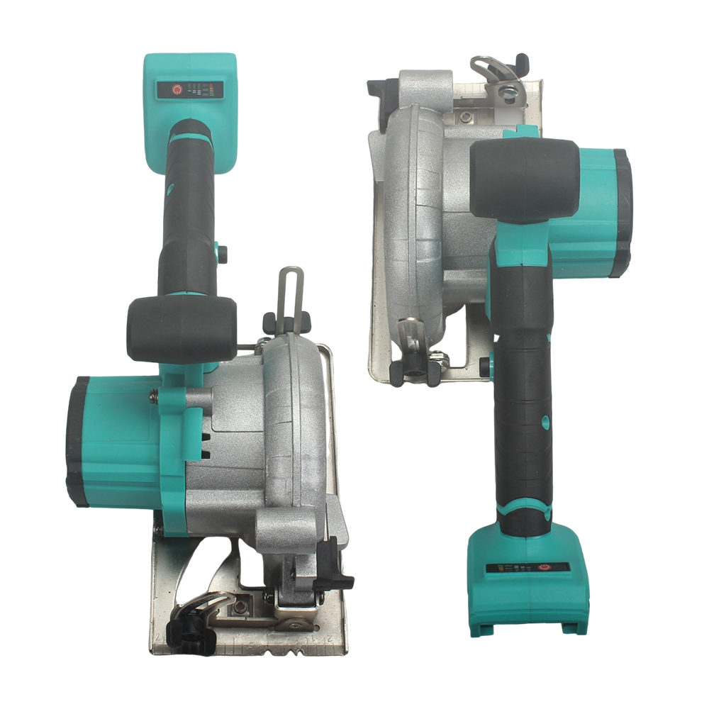 Gumstul Power Tools-Circular Saws,5 Inch Brushless Cordless Circular Saw with 4000mAh Battery and Charger,0-45° Cutting Bevel,6500 RPM, 4/5 inch/20mm Arbor with 1 TCT 30T Wood Blade, Scale Ruler,Idea for Wood, Plastic, Soft Metal