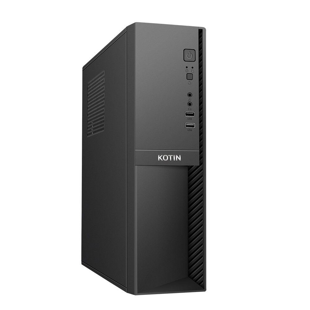 KOTIN Desktop Computers (i3-12100/UHD730/256GB NVMe/8GB DDR4): Stable Performance, Compact & Efficient – An Ideal Choice for Home Office, Educational Study, and Multimedia Entertainment