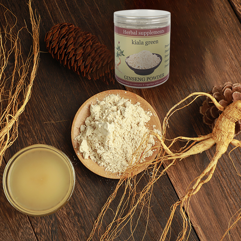 Kiala Greens Herbal Supplements,Panax Ginseng Supplement,100% Superfine Pure Natural Ginseng Root Extract Powder 250g