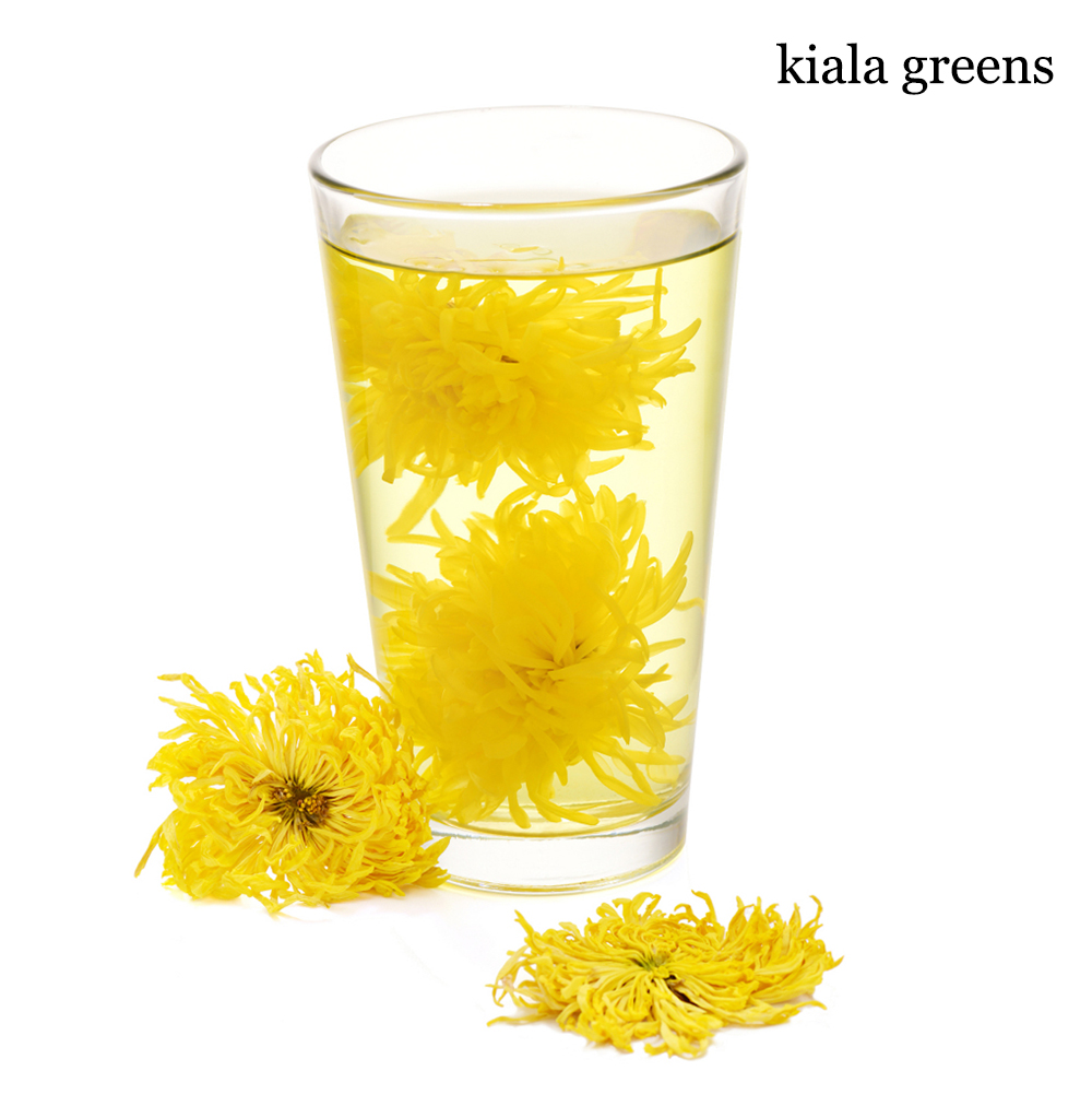 Kiala Greens Raw Herbs​,Premium Natural Chrysanthemum Tea,20g Juhua Flower Herbal Tea Loose Leaf, Helps to cool the body and reduce internal heat