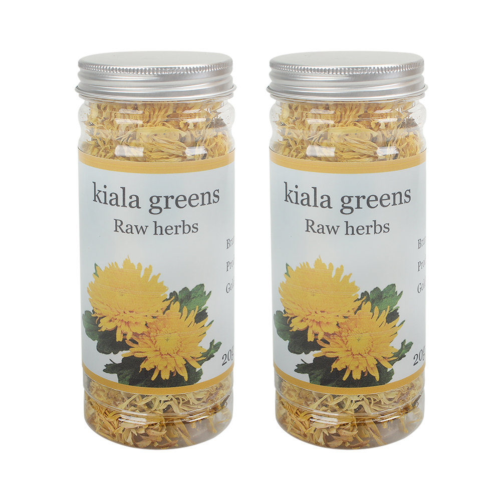 Kiala Greens Raw Herbs​,Premium Natural Chrysanthemum Tea,20g Juhua Flower Herbal Tea Loose Leaf, Helps to cool the body and reduce internal heat