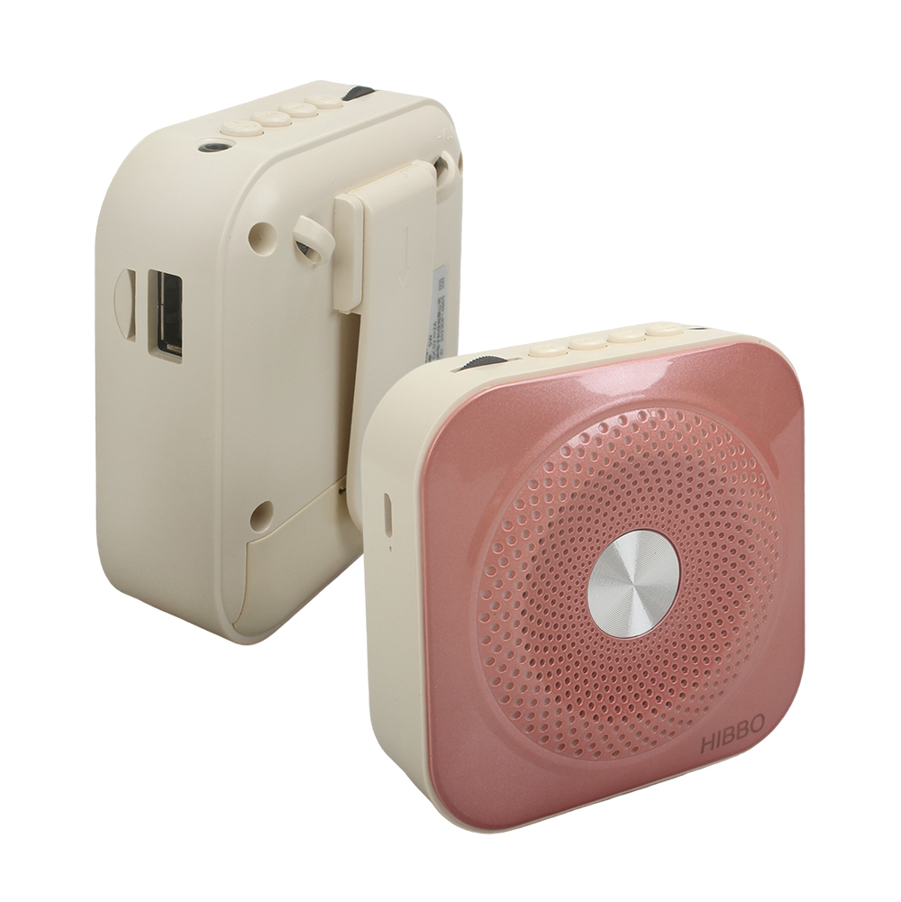 HIBBO Sound Amplifiers,Portable Voice Amplifier with Wired Microphone Headset for Teachers, Training, Meeting, Tour Guide, Yoga, Classroom