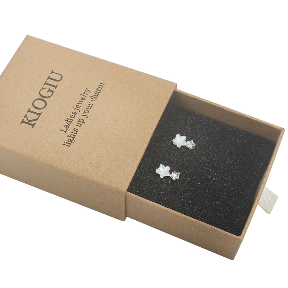 KIOGIU S925 Sterling Silver Post Moonstone Star Drop Earrings,Dainty Studs for Women, Ideal for Daily Wear / Date Nights / Parties & Gifts