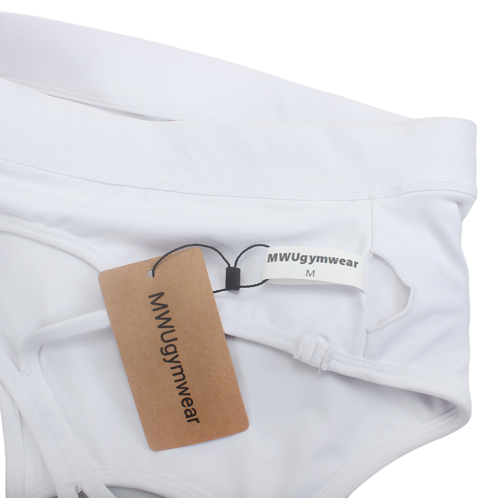 MWUgymwear Sports Bra,Women's High-Neck Racerback Sports Bra for Running, Yoga & Gym