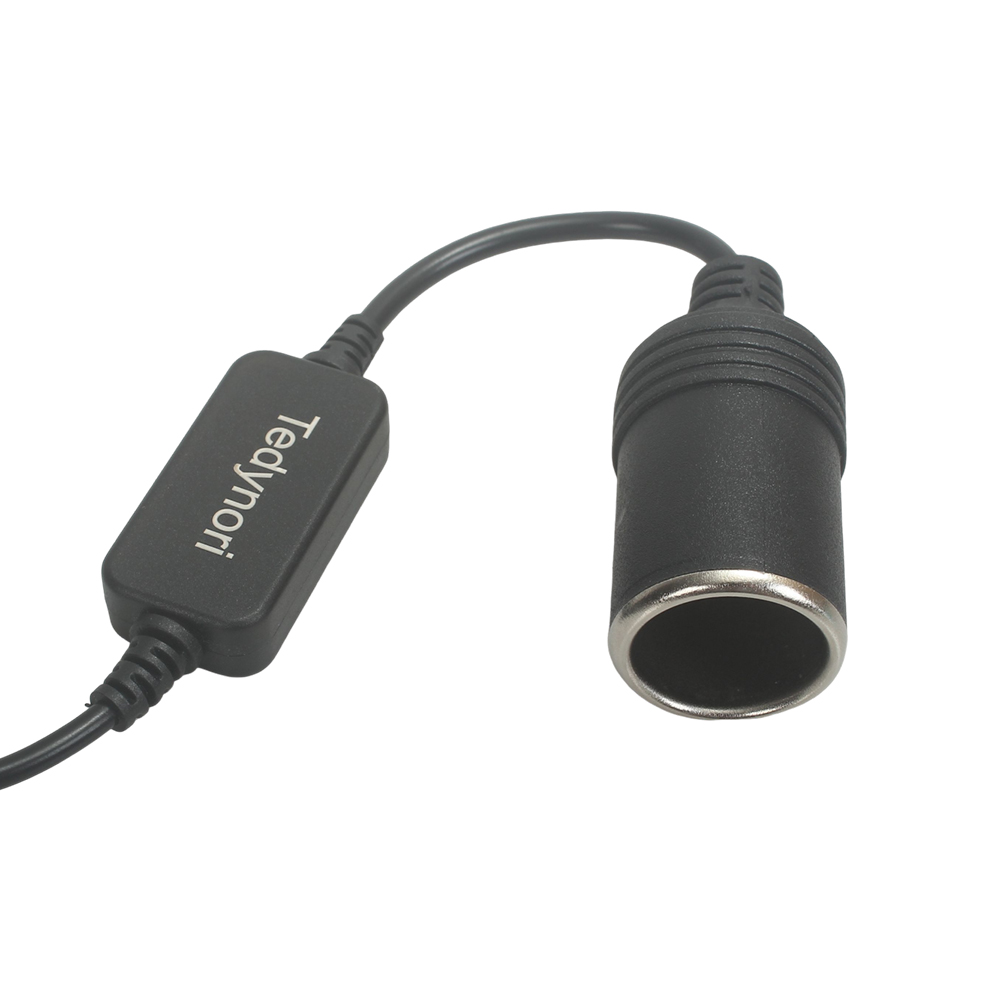 Tedynori USB Chargers Adapted for Car Cigarette Lighter Sockets,3FT 5V USB to 12V Car Cigarette Lighter Socket