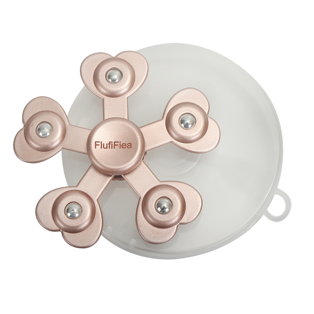 FlufiFiea Fidget Toys,Plastic Snowflake Fidget Spinner,Stress Relief Toy for Office,Students,Home Relaxation