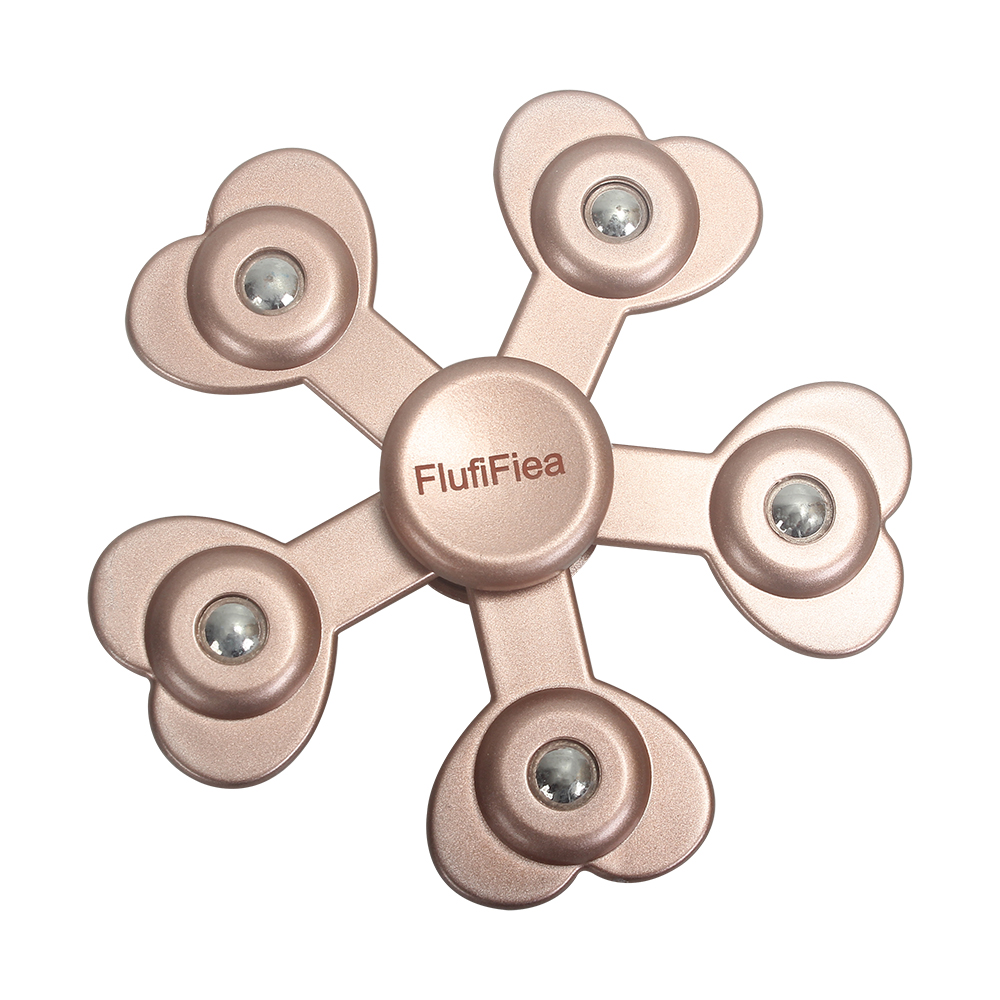 FlufiFiea Fidget Toys,Plastic Snowflake Fidget Spinner,Stress Relief Toy for Office,Students,Home Relaxation