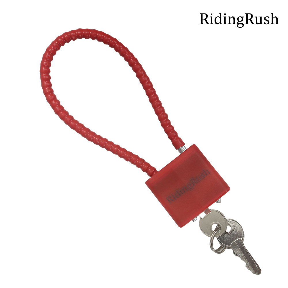 RidingRush Bicycle Locks,Chain Soft Lock Bicycle Outdoor Safety Lock Rope Lock Sturdy and Durable with Key