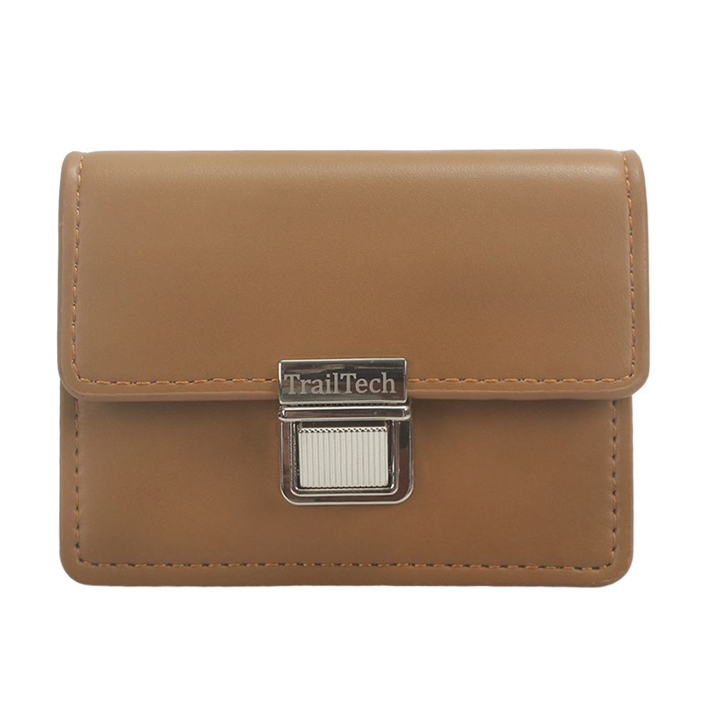 TrailTech Women's Small Vintage Wallet with Metal Clasp,Large Capacity Accordion Card Holder for Daily Commuting,Birthday Gift