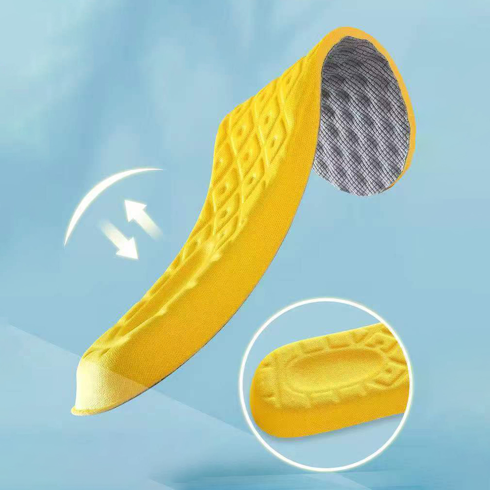 GYBest Sports Insole Super Soft Men's and Women's Latex Breathable Sweat-absorbing Insole