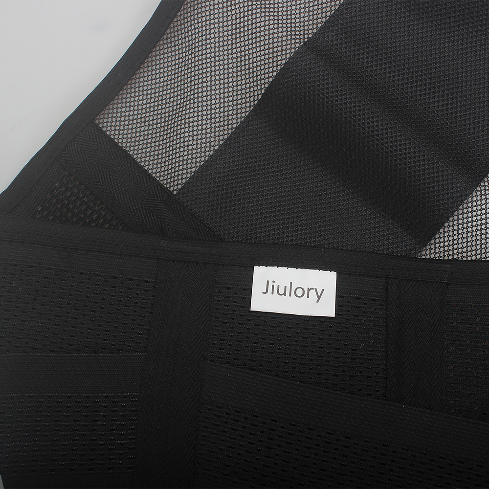 Jiulory Belts for Medical Purposes,Post Surgery & Postpartum Recovery Hernia Support Belt Waist Trainer, Adjustable Abdomen Hernia Support Belt for Women & Men (Black,XL)