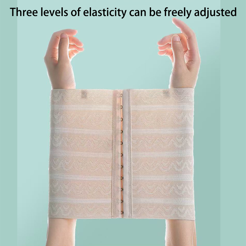 M. ORO CASHMERE Women's Tummy Control Girdle with 3-Level Adjustable Elasticity, Breathable Waist Shaper Belt for Postpartum, Slimming & Back Support