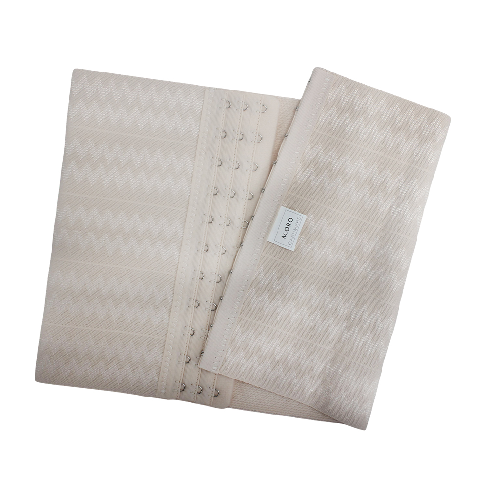 M. ORO CASHMERE Women's Tummy Control Girdle with 3-Level Adjustable Elasticity, Breathable Waist Shaper Belt for Postpartum, Slimming & Back Support