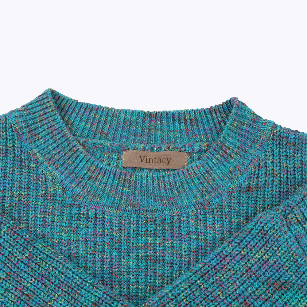 Vintacy Short women's sweater autumn new women's loose fashion bottomed shirt autumn and winter foreign style