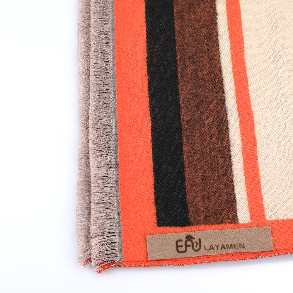 Eaulayamen new small fragrance cashmere scarf warm shawl for men and women autumn and winter multifunctional leisure Scarves