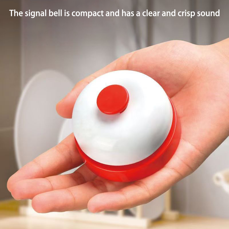 QueenMew Signal Bells,Service Call Bell,2.5" Durable Metal Dinner Bell for Restaurant & Hotel Reception, Pet Training & Desk Bell