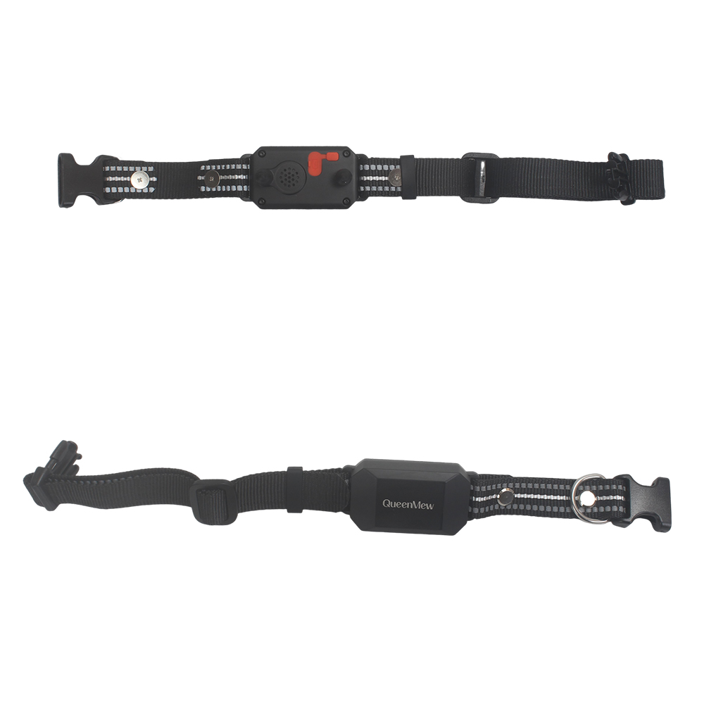 QueenMew Waterproof Rechargeable Electronic Collars to Train Animals with Remote & USB Charging Cable for Home & Outdoor Use