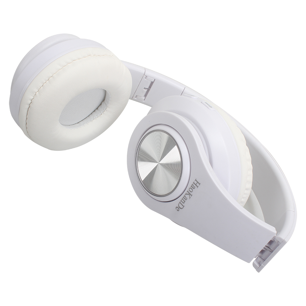 HaoKanDe Wireless Bluetooth Headphones,Folding Bluetooth 5.0 HiFi Sports Computer Gaming Stereo Headset for Online Class, Home Office, PC, Cell Phones, TV