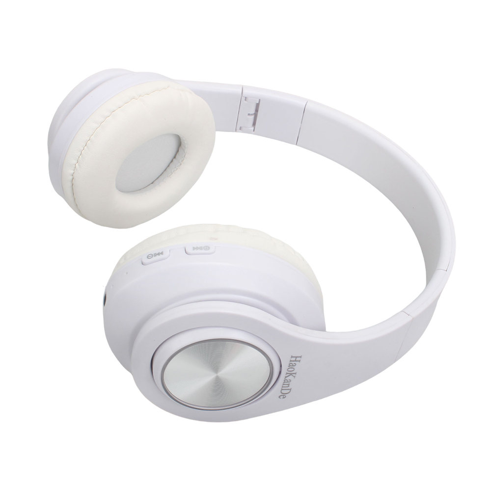 HaoKanDe Wireless Bluetooth Headphones,Folding Bluetooth 5.0 HiFi Sports Computer Gaming Stereo Headset for Online Class, Home Office, PC, Cell Phones, TV