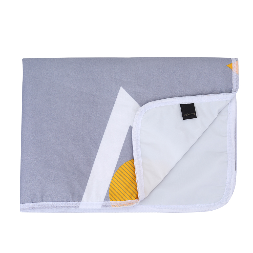 YaQunie Baby Changing Pad Washable Diaper Pad Waterproof Cotton Nursing Pad