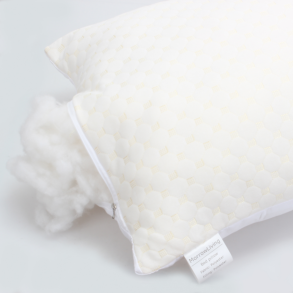 MorrowLiving Bed pillows Home Bedding 20x30 Inches, 2 Pack Soft Comfortable Breathable Sleeping Pillows for Bedroom or Guest Room