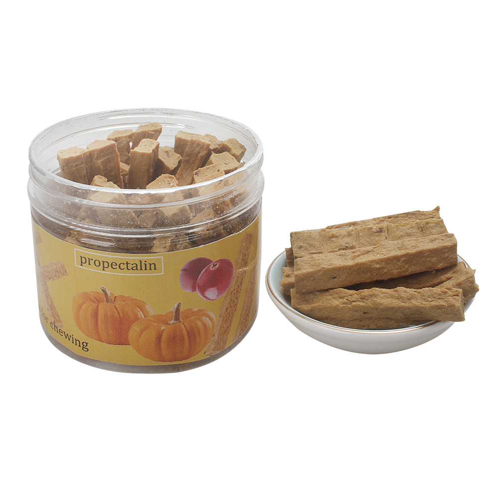 Propectalin Pumpkin Chicken Strips for Pet– Edible Food for Animals for Chewing,Promotes Skin,Coat Health,Training,Dental Health