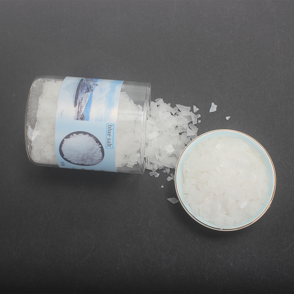 Blue Salt Premium Magnesium Bath Flakes for Home Spa – Gentle & Calming Soak for Relaxation,Stress Relief,Sleep Support,Body Detox,Clean Skin