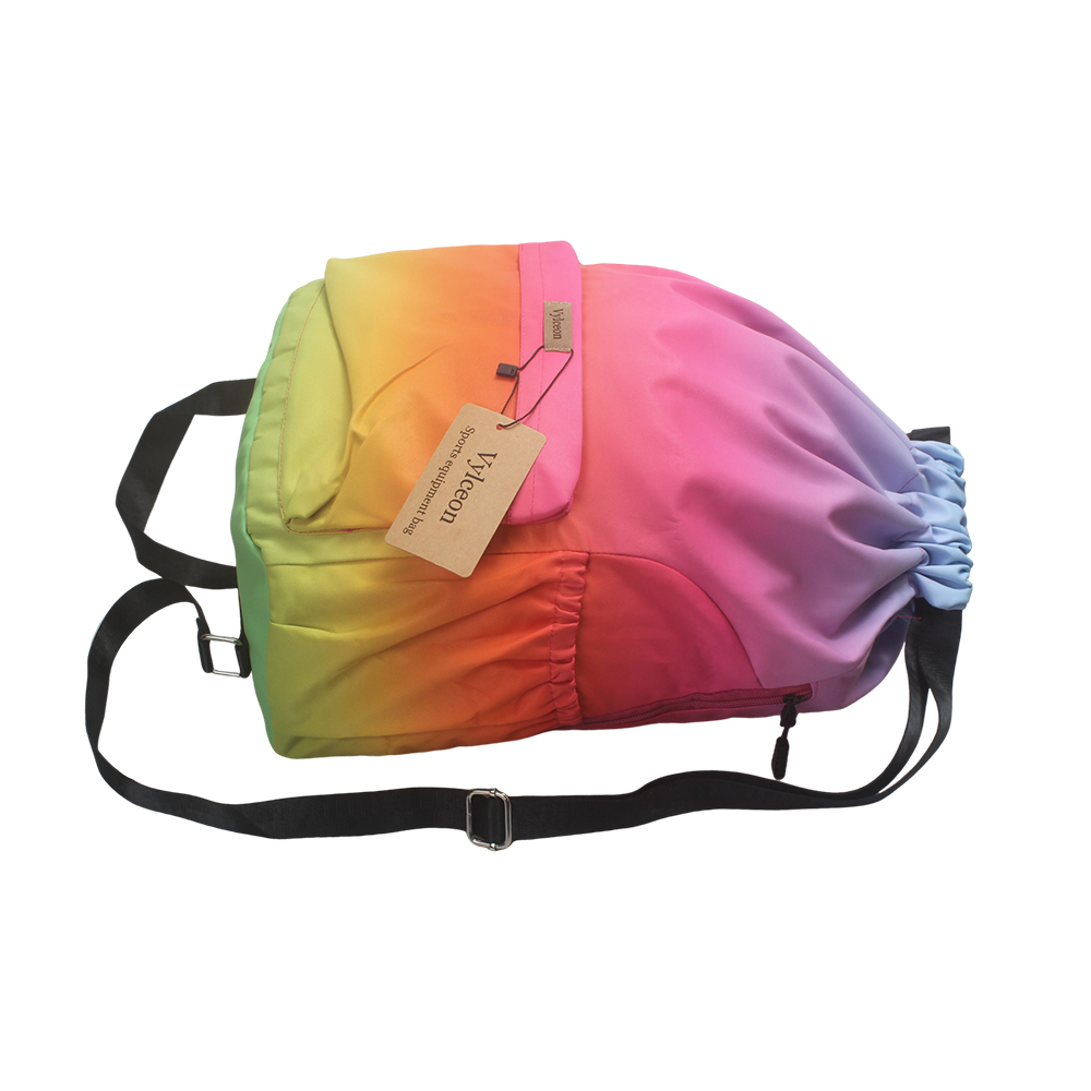 Vylceon Colorful Gym Sackpack for Athletes - Waterproof Basketball Bags for Practice, Games & Daily Use