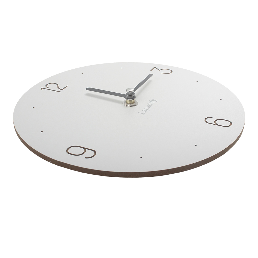 Lapartify Modern Minimalist Wall Clock - Silent Non-Ticking Decorative Clock for Living Room, Office & Bedroom 12 Inch