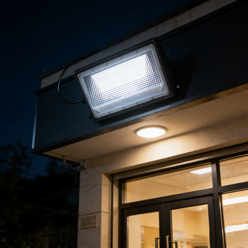 SZYSenzoy US LED Wall Pack Light, Electric lighting fixtures, namely, sconces, 100W Super Bright Outdoor Security Lighting for Warehouse, Parking Lot, and Commercial Buildings, Waterproof Exterior Wall Lamp.