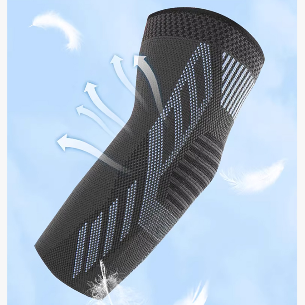 Tohoyard Elbow Guards for Athletic Use | Compression Elbow Sleeve for Tendonitis, Golf, Tennis, & Weightlifting | Pain Relief & Support for Sports