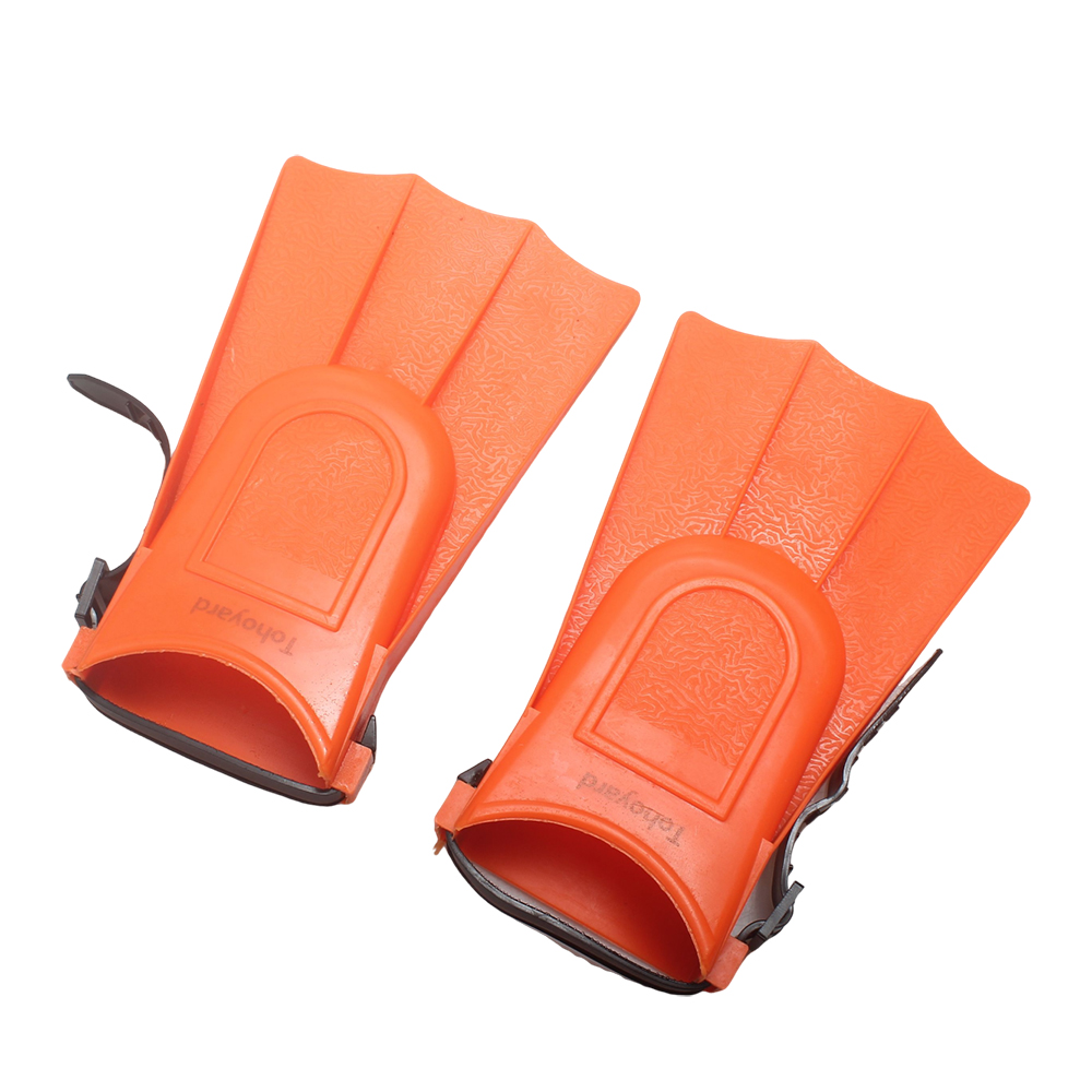 Tohoyard Beginner-Friendly Swimming Flippers with Adjustable Strap - Ideal for Learn to Swim & Aquatic Exercise