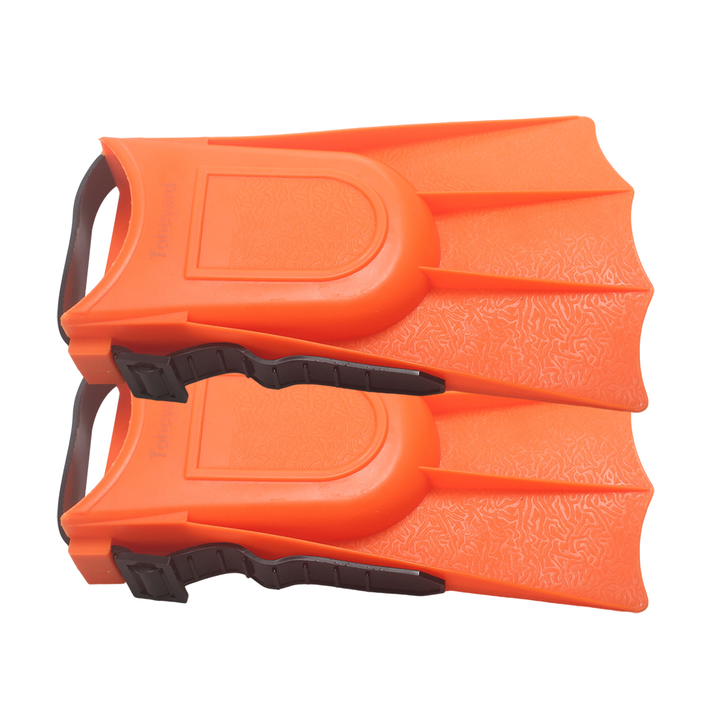 Tohoyard Beginner-Friendly Swimming Flippers with Adjustable Strap - Ideal for Learn to Swim & Aquatic Exercise