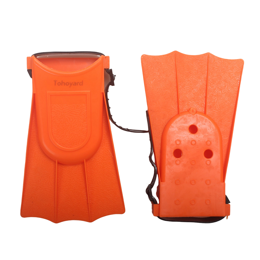 Tohoyard Beginner-Friendly Swimming Flippers with Adjustable Strap - Ideal for Learn to Swim & Aquatic Exercise