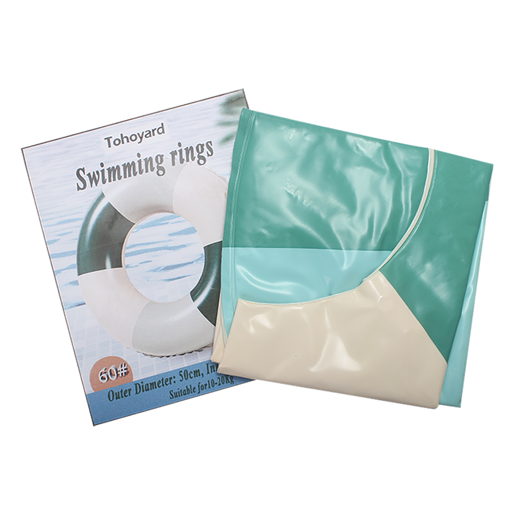 Tohoyard Classic Striped Chic Inflatable Swimming Ring for Adults & Kids | Durable Polyvinyl Chloride Pool Float for Beach, Lake, and Pool Fun